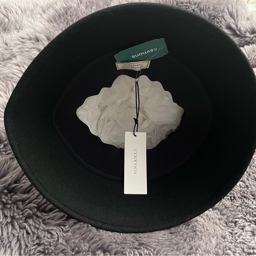 Nina Ricci Black Women's Hat - Picture 6 of 10